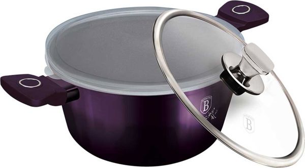 Berlinger Haus Τιτάνιο κατσαρόλα 20cm berlinger haus bh-6628 μωβ