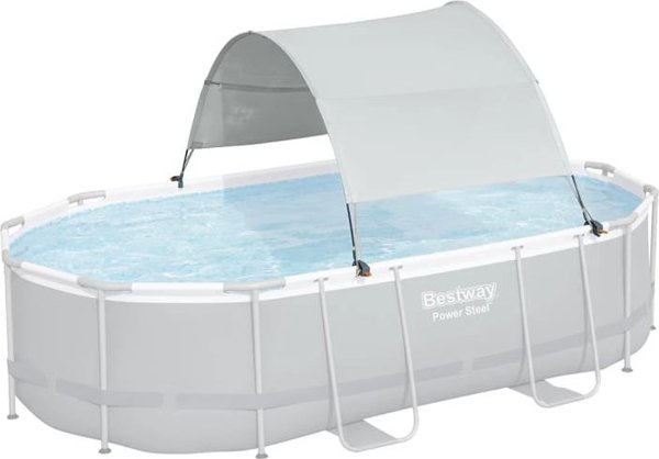 Bestway Roof για υπέργεια πισίνα, λευκό Lumarko! 14269679 6941607333266