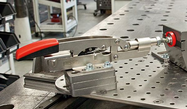 Bessey Οριζόντιος Σφιγκτήρας Κοντής Δράσης STC-IHH25, Ρυθμιζόμενος 225-245mm
