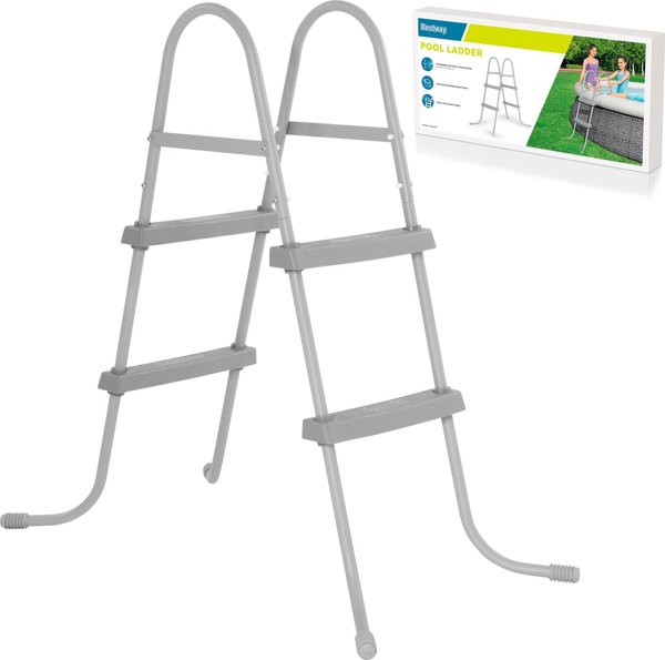 Σκάλα πισίνας BESTWAY 84 cm (58430)