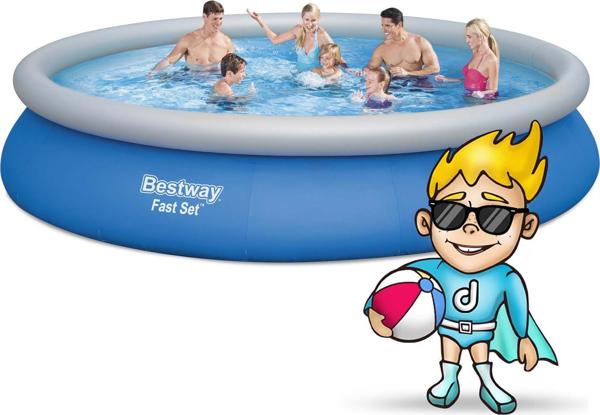 Πισίνα Fast Set 457cm 17w1 (57313) BESTWAY