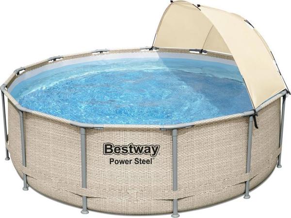 Πισίνα με πλαίσιο Bestway Power Steel 396cm (5614V) 8228559 6942138984613