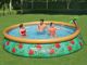 Bestway Fast Set Πισίνα Paradise Palms 457x84cm 7in1 με Αξεσουάρ (57416)