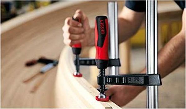 Bessey Σφιγκτήρας Βίδας TG-2K 120/60, Τύπος F, Όλκιμος Χυτοσίδηρος, 120x60mm