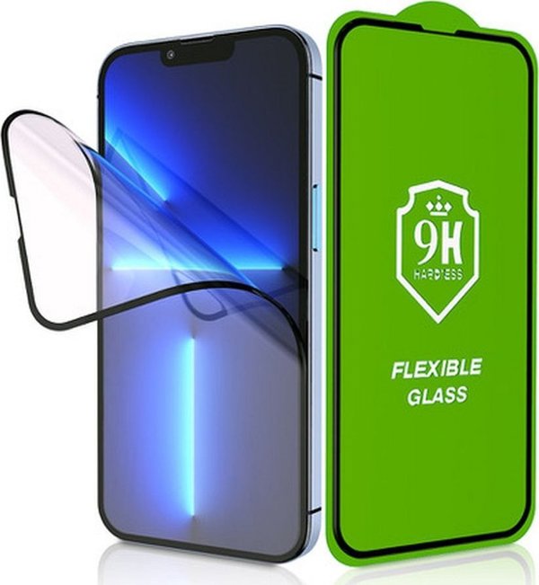 Bestsuit Υβριδικό γυαλί Bestsuit Flexible 5D Full Glue για Samsung Galaxy A54 5G μαύρο