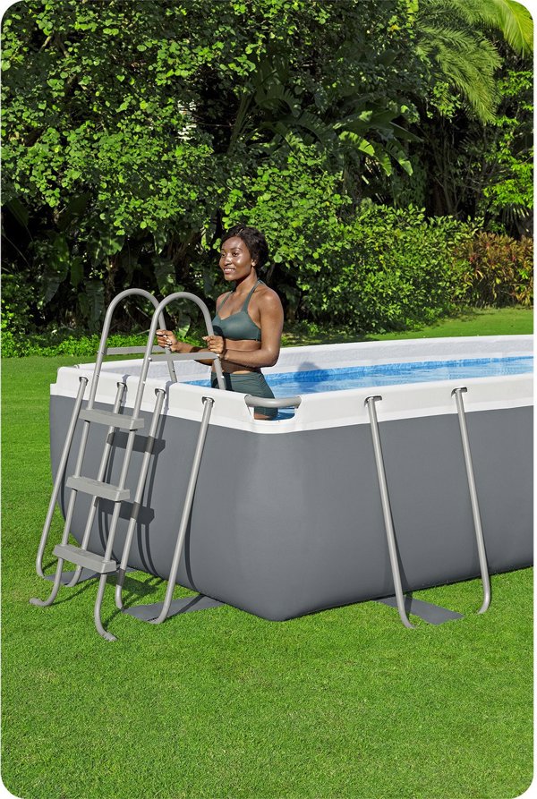 Bestway Βασικός Πισίνας Σκελετού Power Steel 404x201cm 10 σε 1 (56442)
