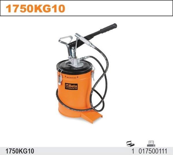 Beta Tools Λιπαντήρας Μοχλός 10kg με Σωλήνα 2m (1750kg10)