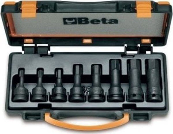 Beta Tools Σετ Καρυδάκια Κρούσης Εξάγωνα 1/2'' 1110003588951