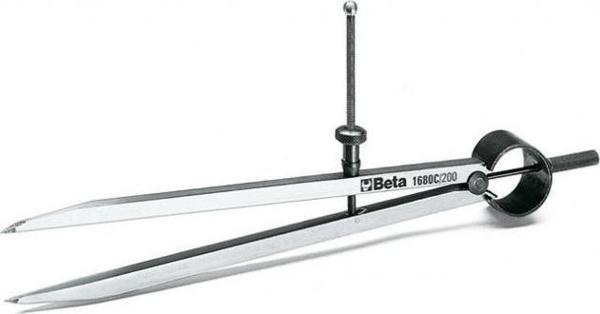 Beta Tools Διαβήτης Χάραξης 1680C, 150mm x 138mm