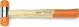 Beta Tools Πλαστικό Σφυρί Συναρμολόγησης 1390/28, 28mm με Ξύλινη Λαβή