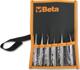 Beta Tools Σετ Τσιμπίδων 999/B6, 6 Τεμάχια, Ανθεκτικά σε Οξέα και Μη Μαγνητικά