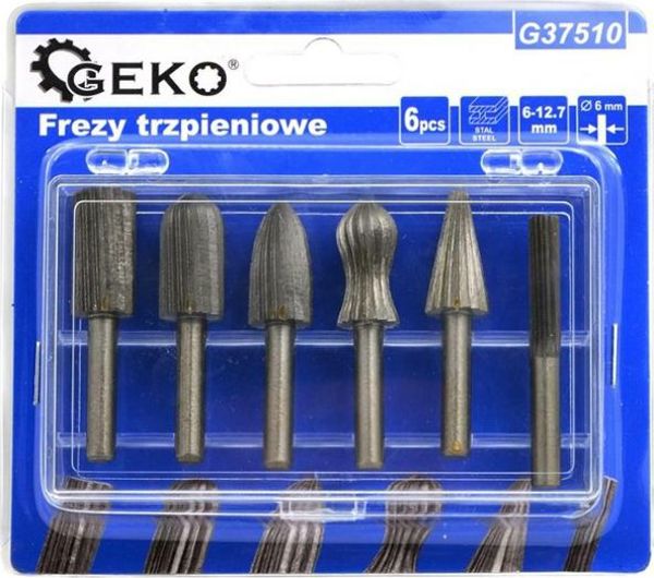 Beta Tools Φρέζες Τρυπανιών G37510, Σετ 6 Τεμαχίων 6-12.7mm