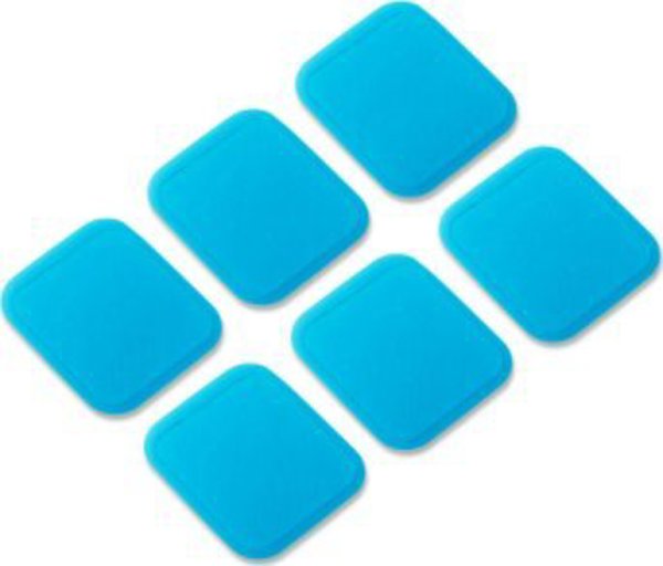 Beurer Σετ Επιθέματα Γέλης για EM 50 Menstrual Relax, Ανταλλακτικά Αυτοκόλλητα Μασάζ, Μπλε, 6 Τεμάχια (50x56 mm)