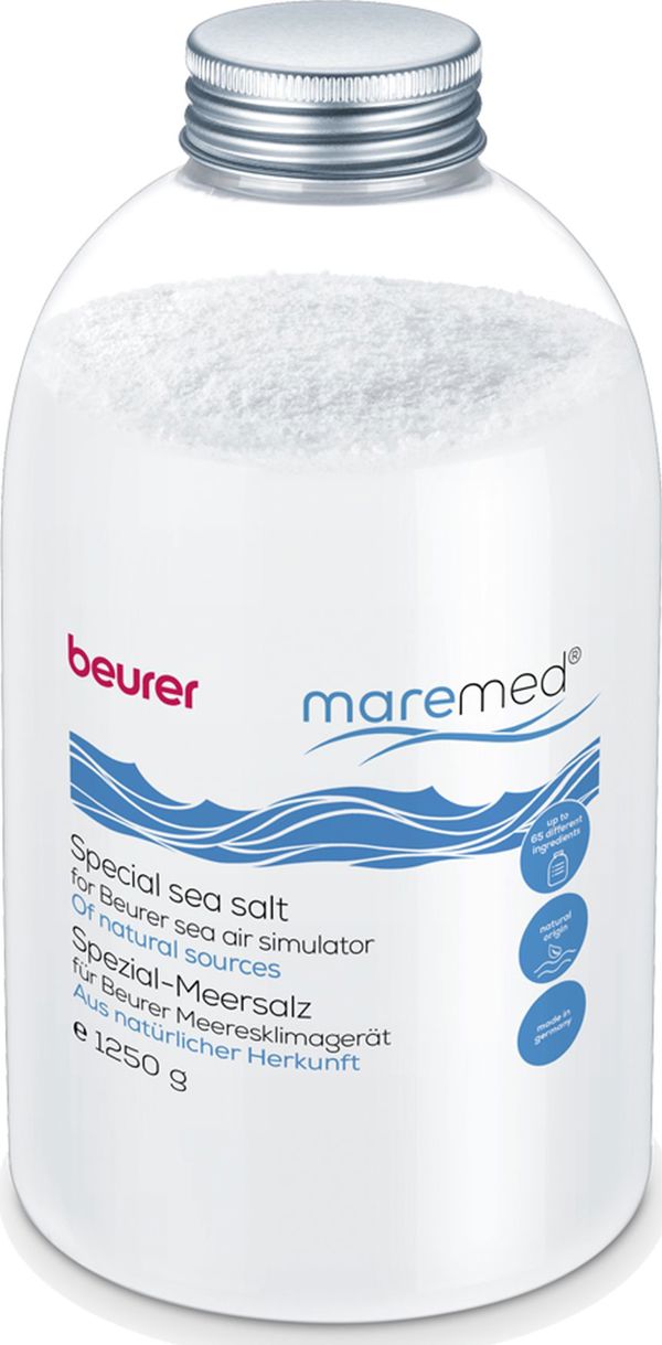 Beurer Θαλασσινό Αλάτι Maremed MK για Συσκευή Καθαρισμού Αέρα, 100% Φυσικό με 65 Ιχνοστοιχεία, 625g