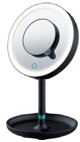 Καθρέφτης μακιγιάζ Beurer BS 45, μαύρος 17,5 cm, με LED φωτισμό και μεγεθυντικό καθρέφτη, λειτουργεί με μπαταρίες