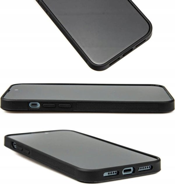 Θήκη από ξύλο και ρητίνη για iPhone 15 Plus MagSafe Bewood Unique Orange - πορτοκαλί-μαύρο