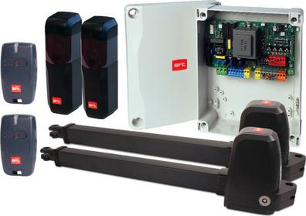Σετ Μοτέρ Γκαραζόπορτας BFT Athos Kit AC A40 για Δίφυλλη Πόρτα έως 4m & 400kg - 230V