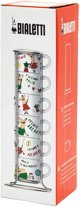 Bialetti Bialetti Italia - Σετ 6 φλιτζάνια εσπρέσο με βάση