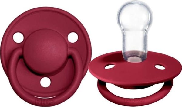 Πιπίλα σιλικόνης Bibs Bibs De Lux Ruby 0-36 μηνών Bibs
