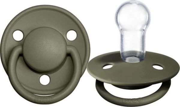 Πιπίλα σιλικόνης Bibs Bibs De Lux Green Hunter 0-36 m Bibs