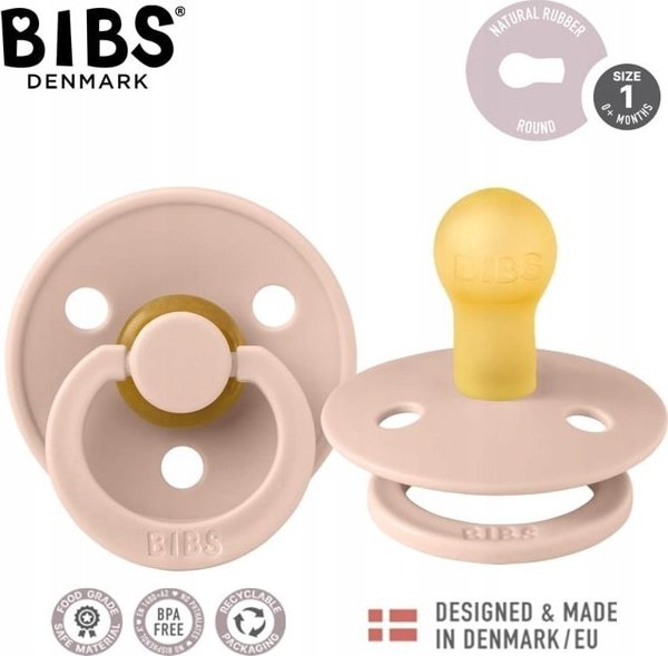 Bibs Πιπίλα Καταπραϋντική Blush 0+ (S)