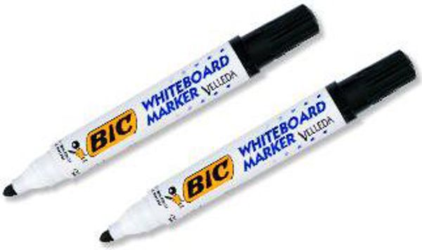 Μαρκαδόρος λευκοπίνακα Bic Velleda 1751, μπλε