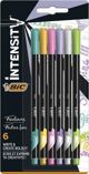 BIC Στυλό Fineliner Intensity Fine, Παστέλ Χρώματα, 6 Τεμάχια