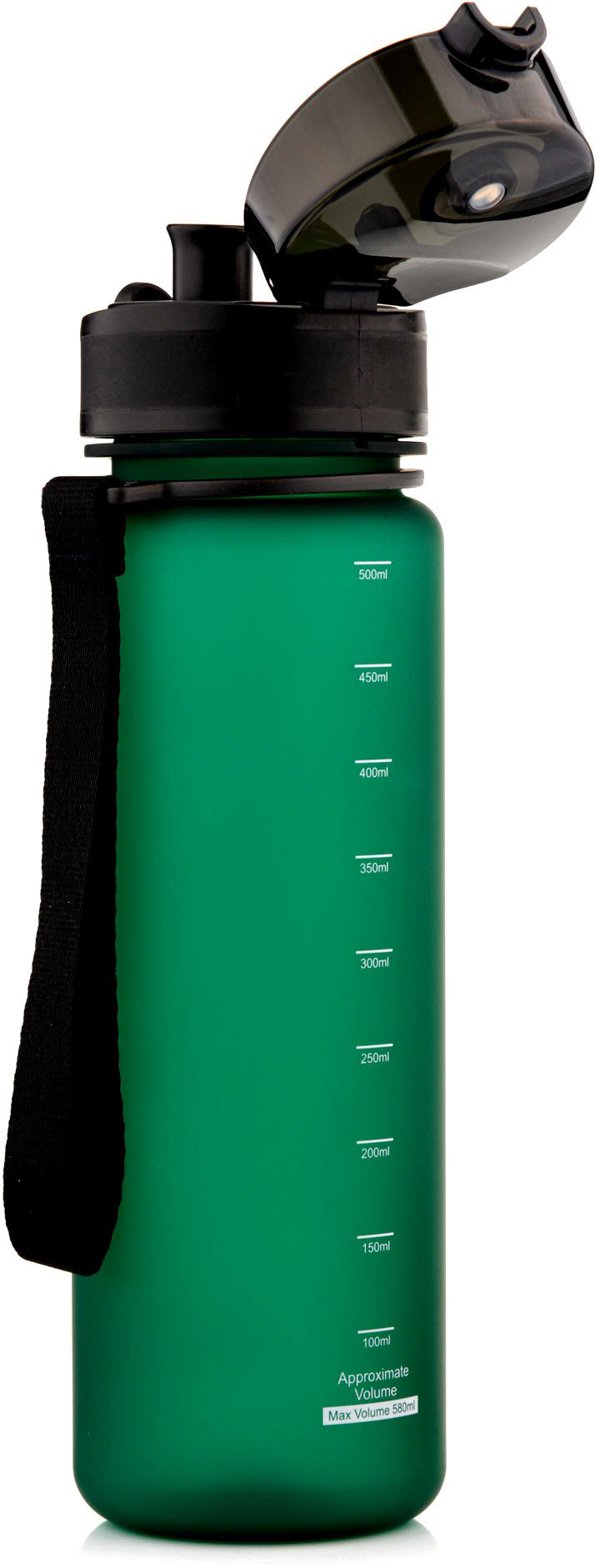Meteor Αθλητικό Μπουκάλι 500ml, Σμαραγδένιο, Ανοξείδωτο Παγούρι Νερού για Γυμναστήριο