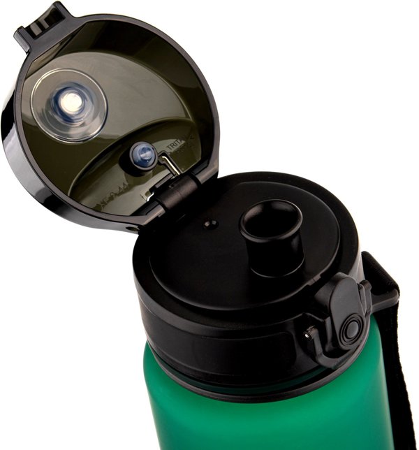 Meteor Αθλητικό Μπουκάλι 500ml, Σμαραγδένιο, Ανοξείδωτο Παγούρι Νερού για Γυμναστήριο