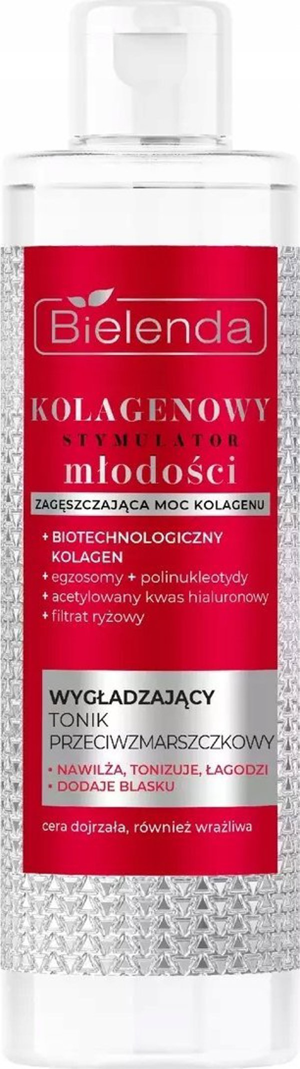 Bielenda Κολλαγόνο διεγέρτης νεότητας Λειαντική τονωτική λοσιόν κατά των ρυτίδων 200ml