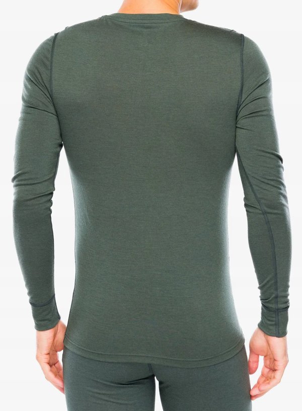 Ισοθερμικό εσώρουχο με μακρύ μανίκι Odlo BL TOP crew neck l/s MERINO 200 μέγεθος M Μπλε