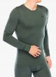 Ισοθερμικό εσώρουχο με μακρύ μανίκι Odlo BL TOP crew neck l/s MERINO 200 μέγεθος M Μπλε