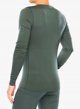 Ισοθερμικό εσώρουχο με μακρύ μανίκι Odlo BL TOP crew neck l/s MERINO 200 μέγεθος M Μπλε