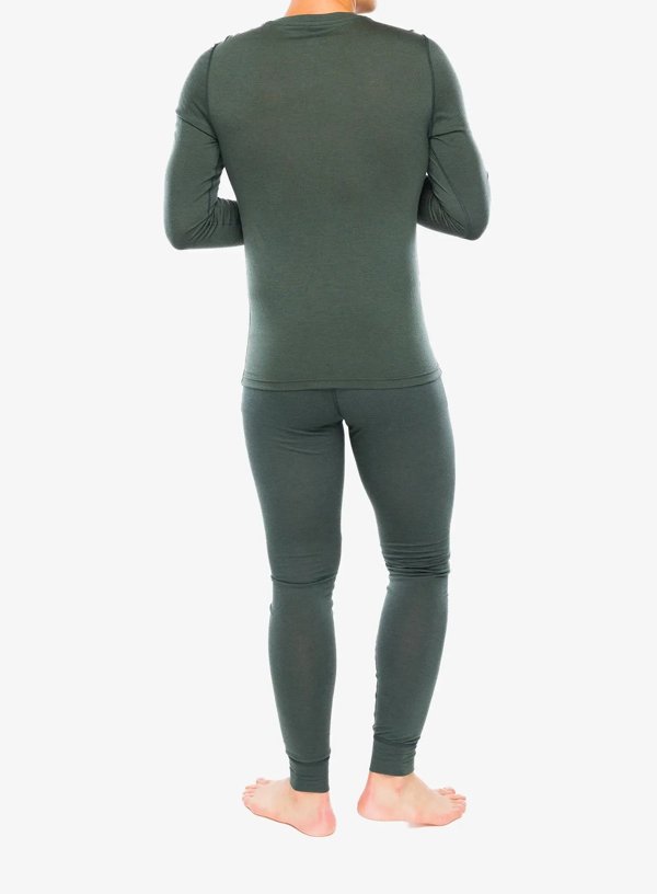 Ισοθερμικό εσώρουχο με μακρύ μανίκι Odlo BL TOP crew neck l/s MERINO 200 μέγεθος M Μπλε