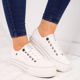 Big Star Γυναικεία Sneakers με Πλατφόρμα σε Λευκό Big Star HH274052 40