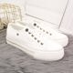 Big Star Γυναικεία Sneakers με Πλατφόρμα σε Λευκό Big Star HH274052 40