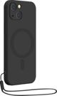 BIGBEN Silicone case MagSafe Black, fur iPhone 14, COVMAGIP14BL