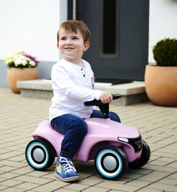Big Jezdzik Pchacz Bobby Car Neo Ροζ