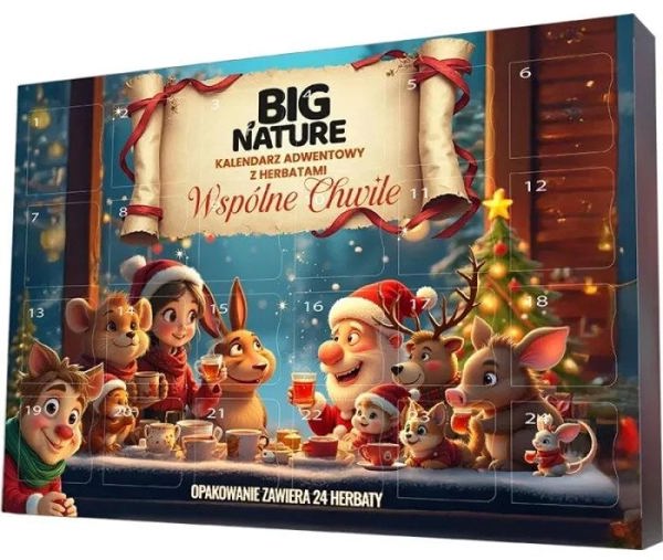 BIG NATURE_Κοινές Στιγμές ημερολόγιο Advent με τσάγια 157,5g