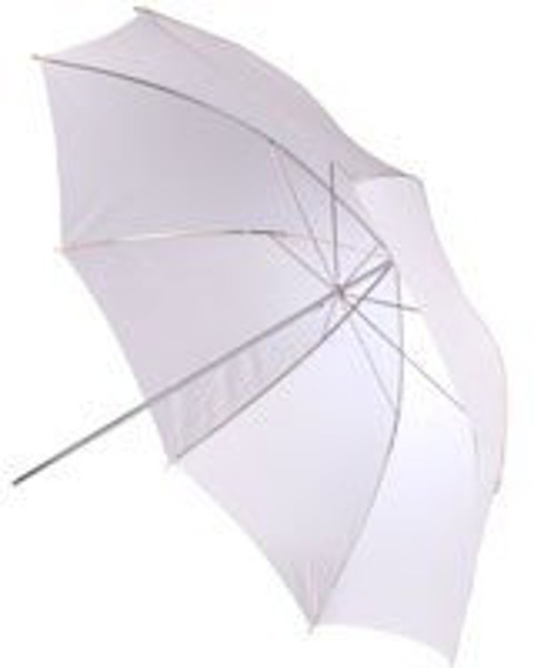 Ομπρέλα BIG Helios 100cm, λευκή/ημιδιαφανής (428301)