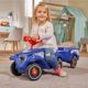 BIG Bobby Car Classic Ocean - Παιδικό Αυτοκίνητο Ride-On με Ήχο, Μπλε Χρώμα & Σχέδιο Δελφινιού