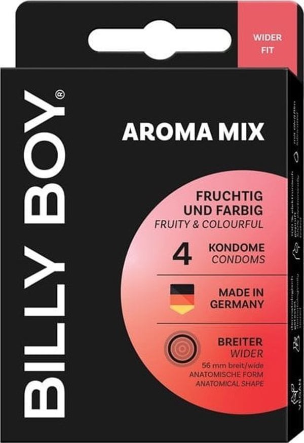 Προφυλακτικά Billy Boy Aroma Mix 4 τεμ