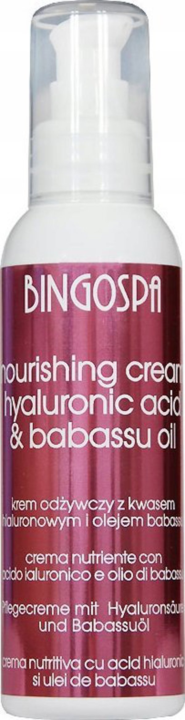 BINGO SPA Θρεπτική κρέμα με υαλουρονικό οξύ 135γρ 13239291 5901842005107