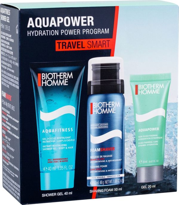 Biotherm Biotherm Homme Aquafitness Τζελ για ντους 40ml σετ δώρου