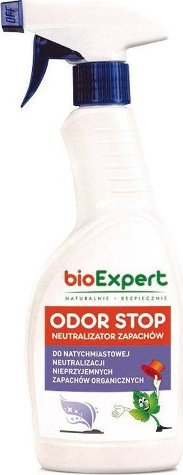 bioExpert Odor Stop Φυσικό Σπρέι Εξουδετέρωσης Οσμών για Κάδους Απορριμμάτων, 500ml