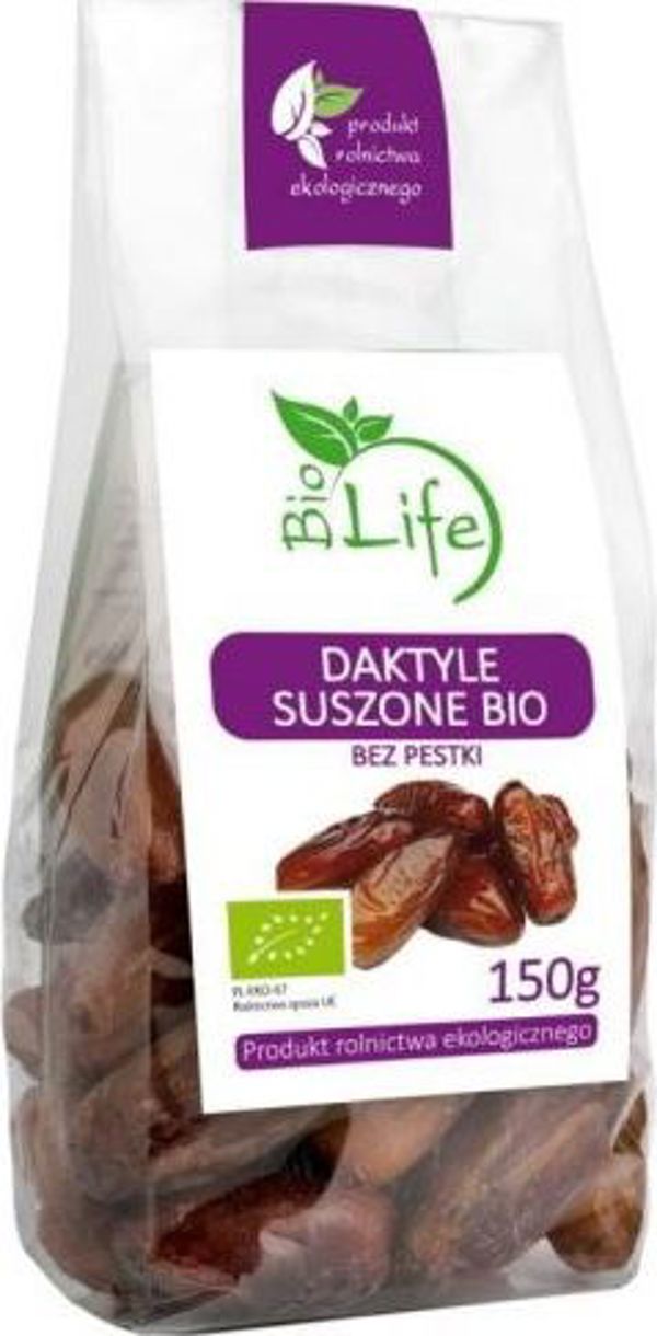 Bio Life Βιολογικοί Χουρμάδες Χωρίς Κουκούτσι 150g