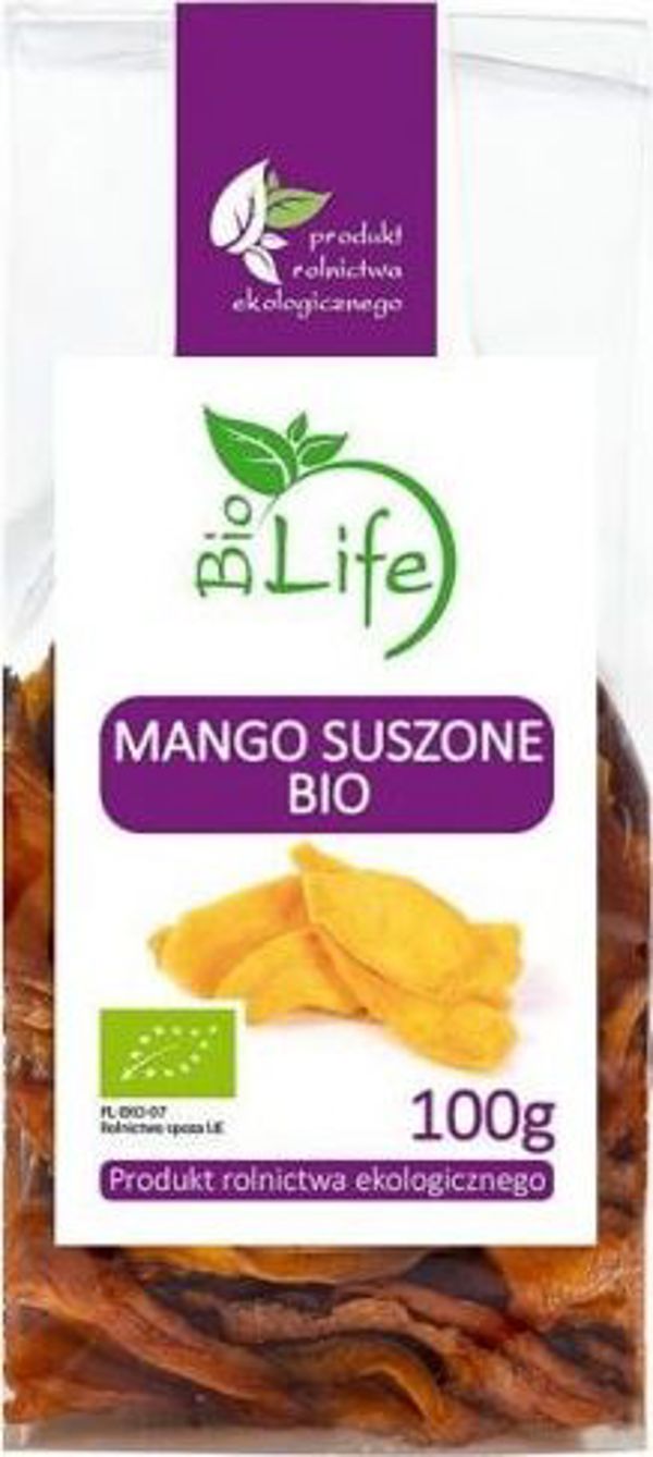 Bio Life Αποξηραμένο Μάνγκο Βιολογικό 100g