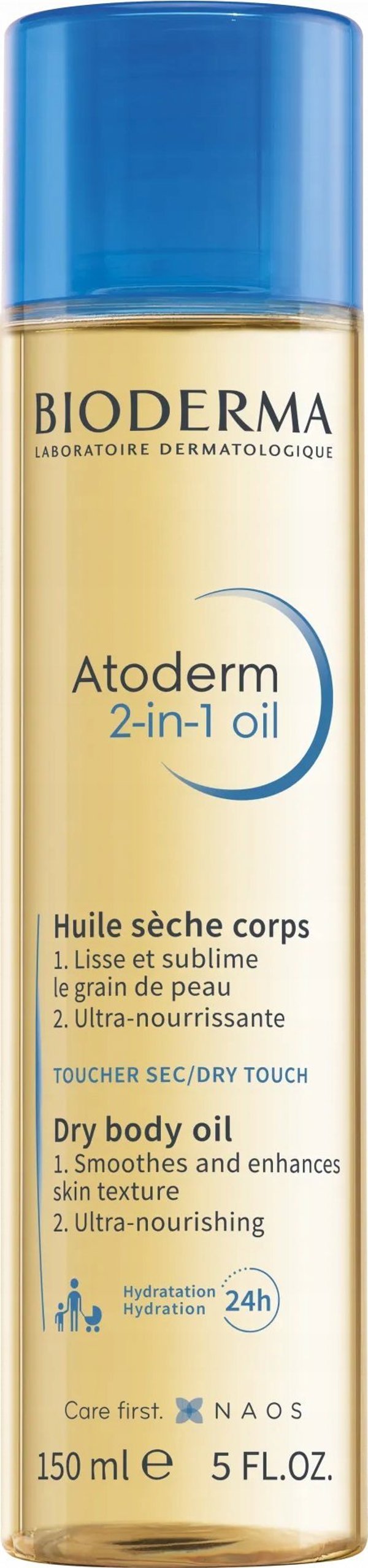 Bioderma Bioderma Atoderm 2-in-1 Oil Ξηρό λάδι σώματος, 150 ml