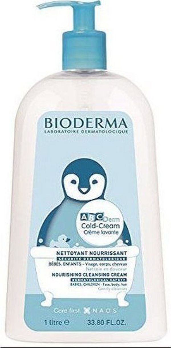 Bioderma Κρέμα για το ντους Abcderm Bioderma (1000 ml)