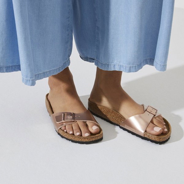 Γυναικείες παντόφλες Birkenstock MADRID BS COPPER 1023927 (στενό πλάτος) 41